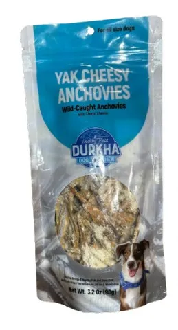 1ea 3.2oz Durkha Yak Cheesy Anchovies - Items on Sales Now